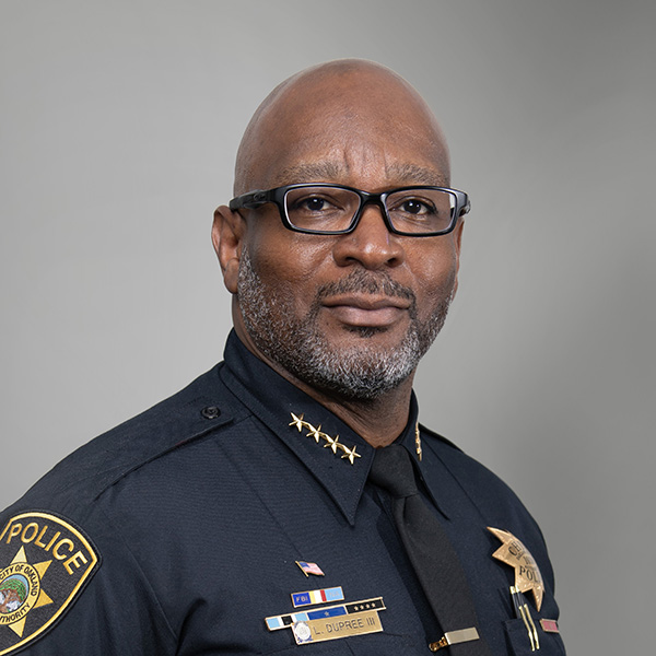 A portrait of Luther Dupree